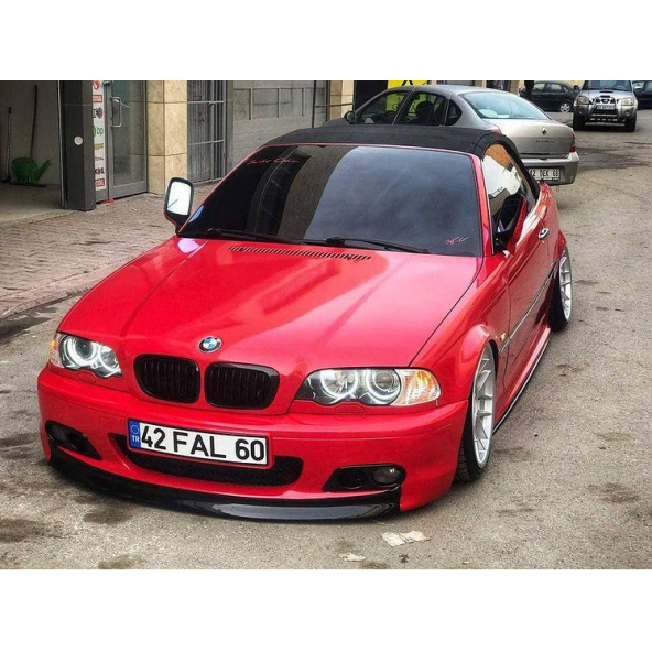 Bmw E46 Ön Lip - (CSL MODELİ) Parlak Siyah ürün görseli 1