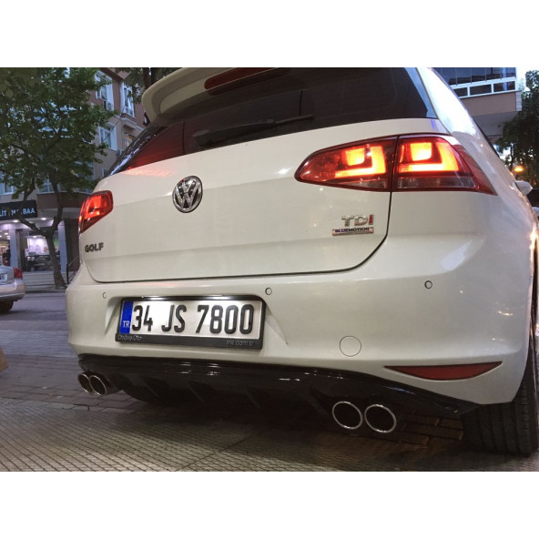 Vw Golf 7 Difüzör - Plastik - Parlak Siyah ürün görseli 1