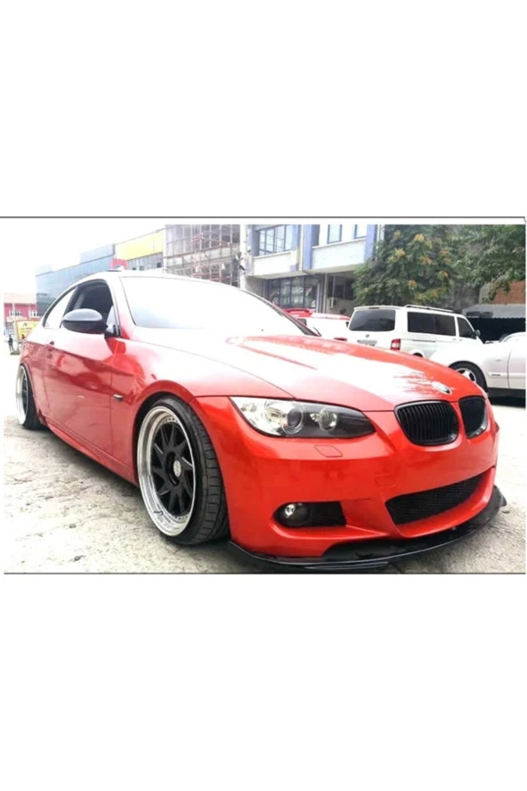 Bmw E92 Ön Lip - Plastik - Parlak Siyah ürün görseli 1