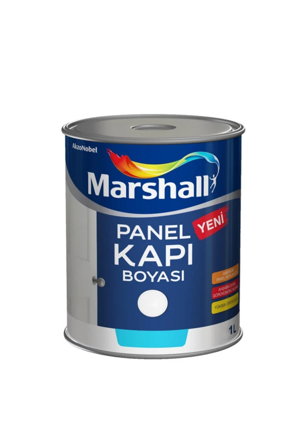 MARSHALL SU BAZLI PANEL KAPI BOYASI BEYAZ 0.75 LT ürün görseli 1