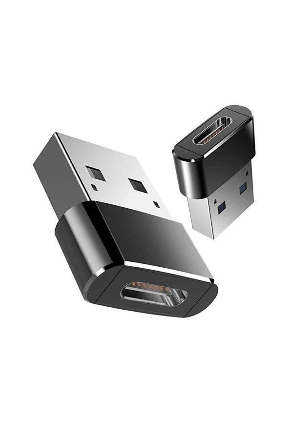 TrkTech Usb To Type-c Dönüştürücü - Type-c Çevirici Yüksek Hızlı Veri Aktarımı Otg Çevirici ürün görseli 1