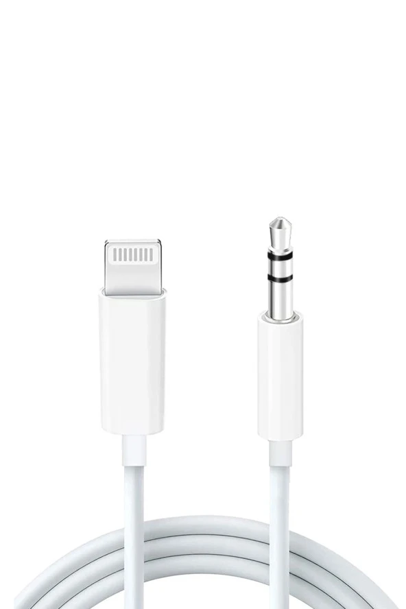 TrkTech Lightning To 3.5 mm Aux Audio Kablo Araç İçi Uyumlu Aux Kablosu ürün görseli 1