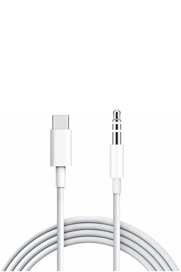 TrkTech Type-c To 3.5 mm Aux Audio Kablo Araç İçi Uyumlu Aux Kablosu ürün görseli 1