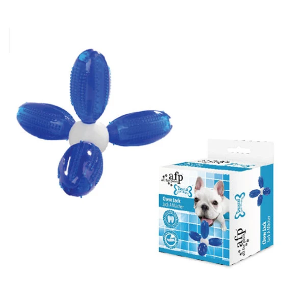 Afp Dental Chews-Chew Jack - 4 Lü Kaşıma Mavi ürün görseli 1
