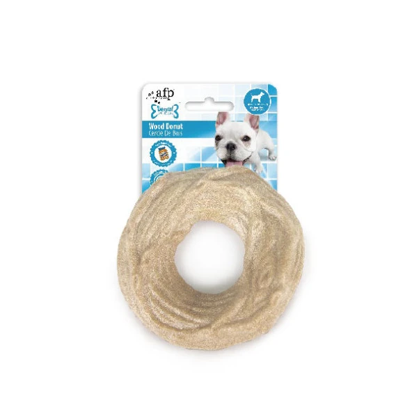 Afp Dental Chews - Diş Kaşıma Ahşap Donut Fıstıklı ürün görseli 1