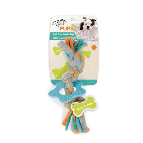 Afp Pups - Sweater Rope Yav.Köpek Lastikli Diş İpi ürün görseli 1