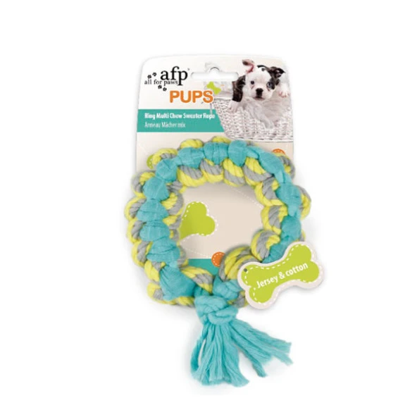 Afp Pups - Sweater Rope Yav.Köpek Yuvarlak Diş İpi ürün görseli 1