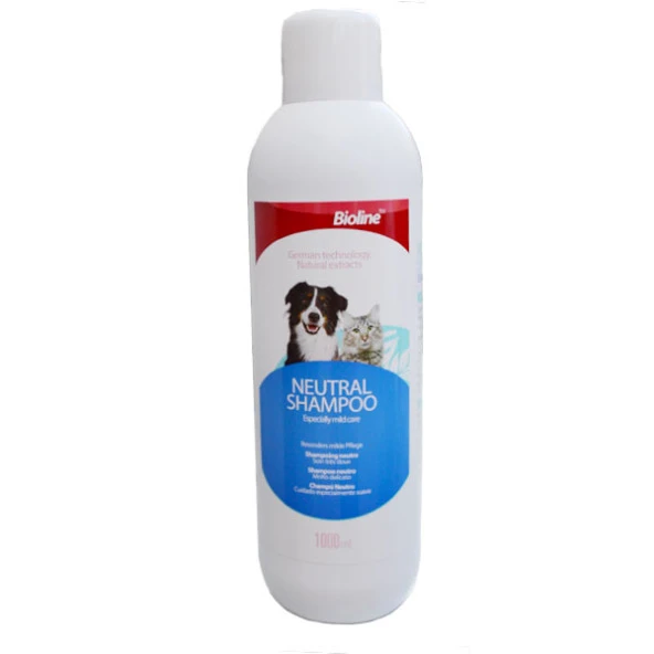 Bioline Kedi ve Köpek İçin Doğal Şampuan 1 Lt. ürün görseli 1