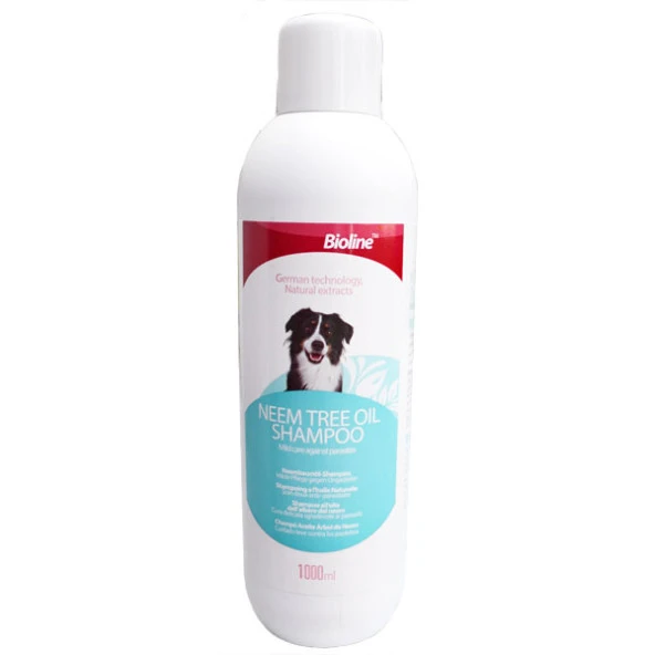 Bioline Neem Ağacı Özlü Köpek Şampuanı 1 Lt. ürün görseli 1