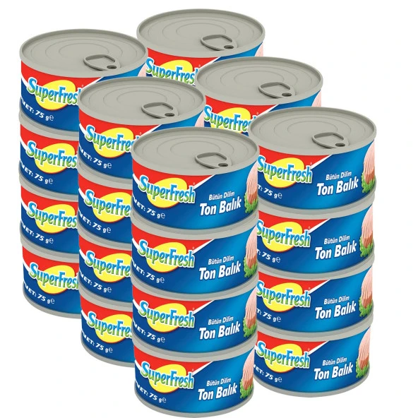 SuperFresh Ton Balığı 75 gr x 24 Adet ürün görseli 1