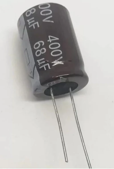 68uf 400v, 68mf 400v Kondansatör 18x26 ürün görseli 1