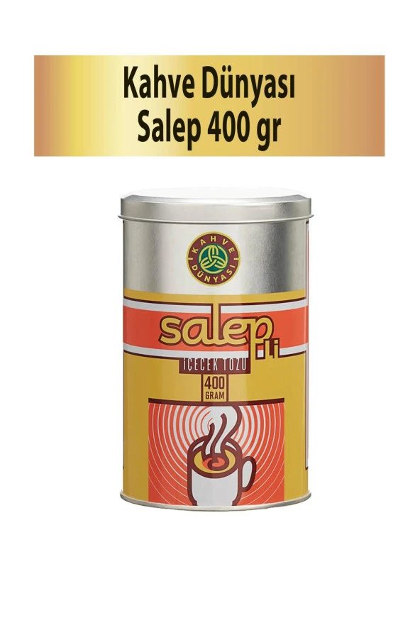 Kahve Dünyası Teneke Salep'li İçecek Tozu 400 gr ürün görseli 1