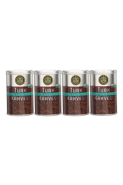 4'lü Orta Kavrulmuş Türk Kahvesi 250g ürün görseli 1