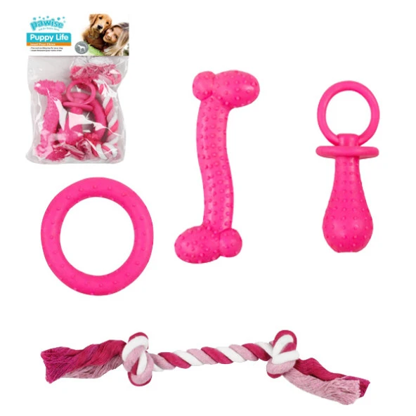 Pawise Puppy Life Oyuncak Seti Pembe ürün görseli 1