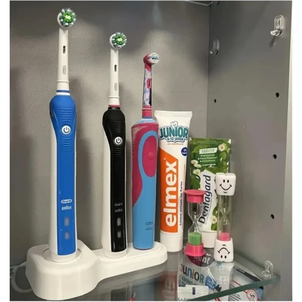 Oral-B Elektrikli Şarjlı Diş Fırçası Standı 3 Slotlu ürün görseli 1