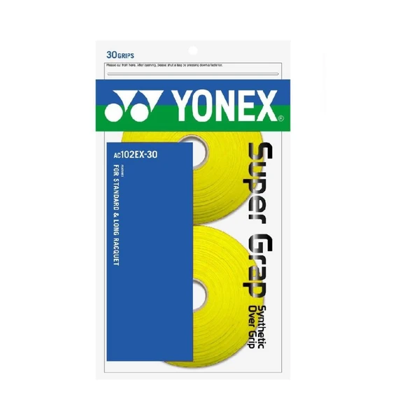 Yonex Ac 102-30 (30'lu) Sarı Super Grap ürün görseli 1