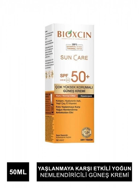 Bioxcin Güneş Kremi Kuru & Normal Ciltler İçin SPF50 50 ml ürün görseli 1