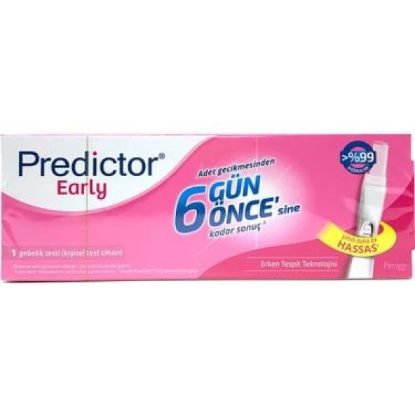 Predictor Early Gebelik Testi ürün görseli 1