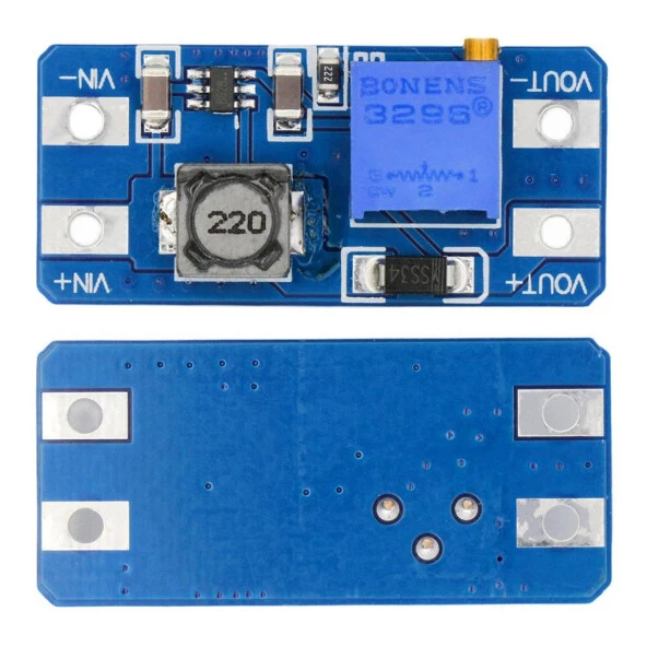 MT3608 2A DC-DC Step Up Voltaj Yükseltici Boost Converter Modül ürün görseli 1