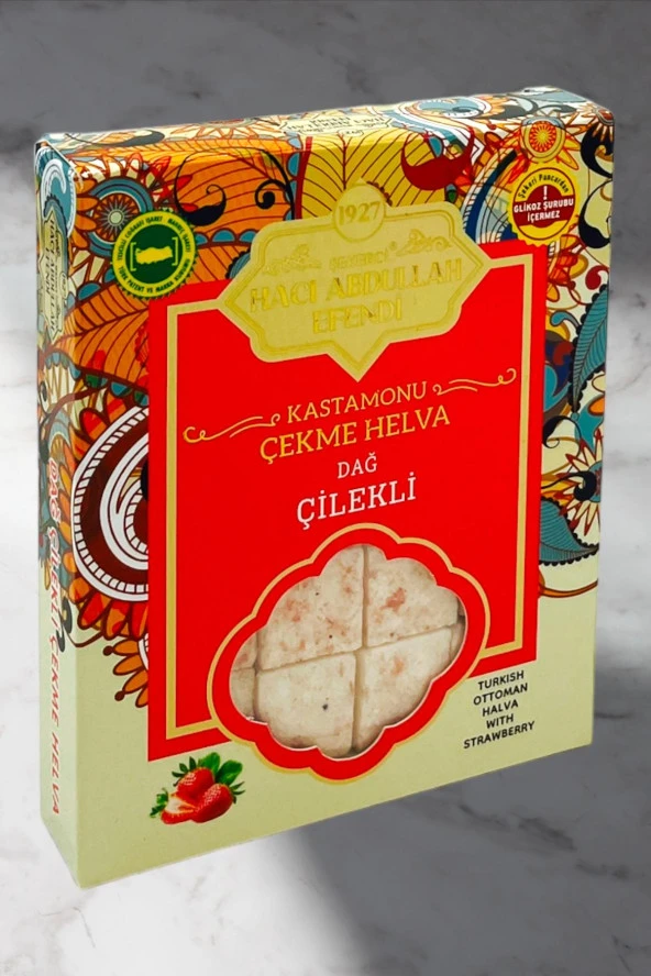 Kastamonu Çekme Helva Dağ Çilekli 100g - Resim 2