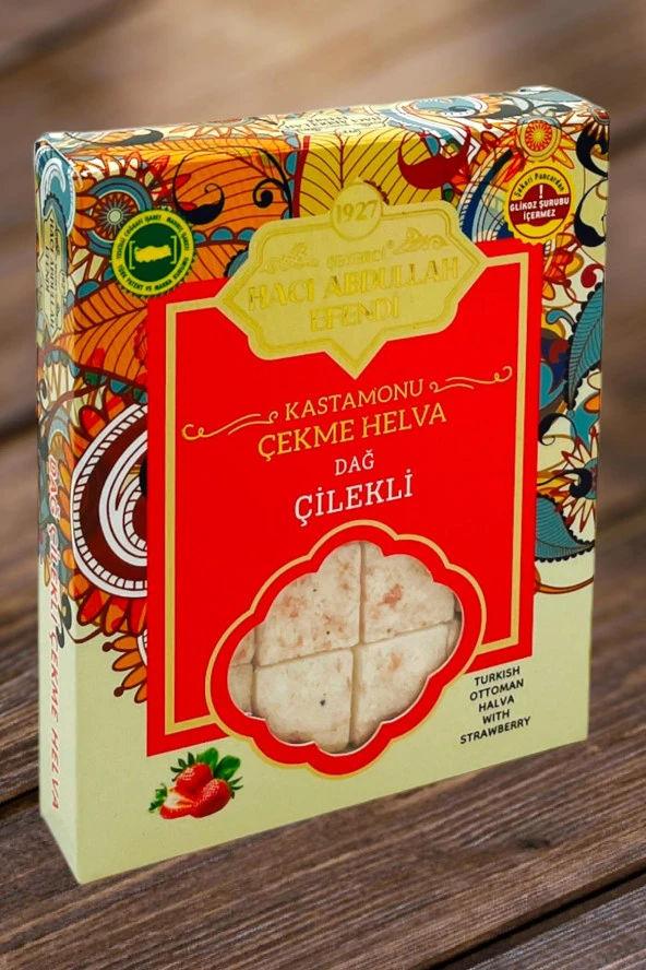 Kastamonu Çekme Helva Dağ Çilekli 100g - Resim 3