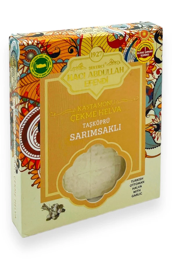 Kastamonu Çekme Helva Taşköprü Sarımsaklı 100g ürün görseli 1
