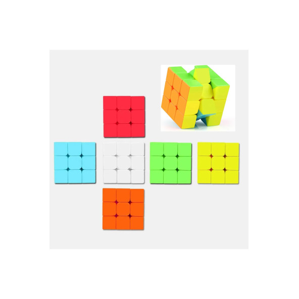 Neon Magic Cube (Zeka Küpü) 3X3X3 - Resim 3