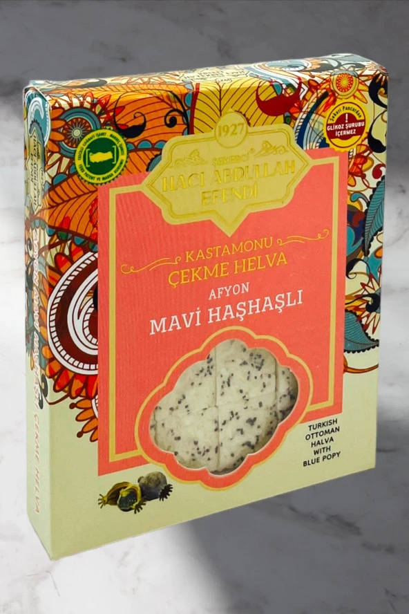 Kastamonu Çekme Helva Afyon Mavi Haşhaşlı 100g - Resim 2