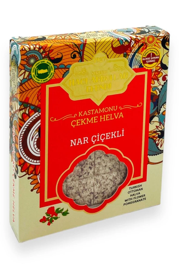 Kastamonu Çekme Helva Nar Çiçekli 100g ürün görseli 1