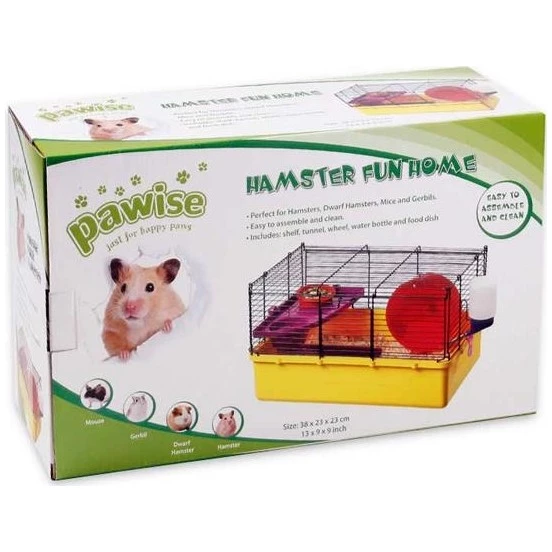 Pawise Hamster Kafesi 38x23x23 cm ürün görseli 1