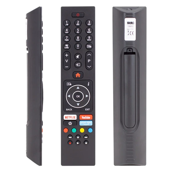 Vestel 43UD8360 - 55UD8200 / Seg RC43135P Netflix-Youtube-Prime Video Tuşlu Lcd-Led Tv Kumanda ürün görseli 1