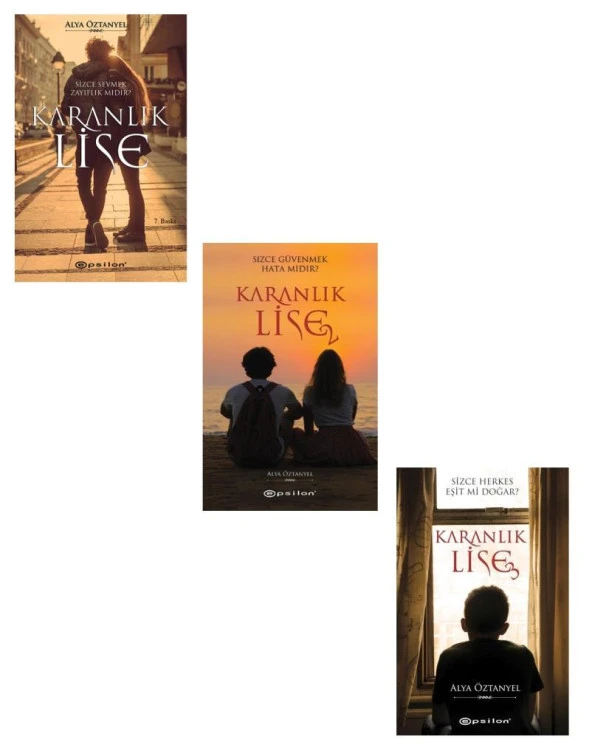 Alya Öztanyel Karanlık Lise Serisi 3 Kitap ürün görseli 1