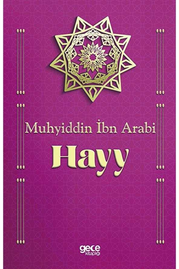 Hayy Muhyiddin Ibn Arabi  9786254306464 ürün görseli 1