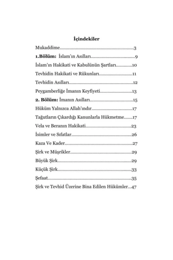 Islam Akidesinin Esasları - Resim 2