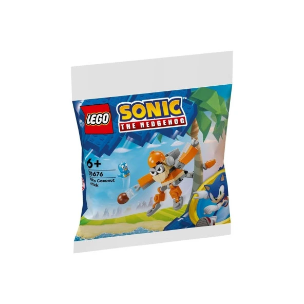 Lego Sonic 30676 The Hedgehog Kikis Coconut Attack ürün görseli 1