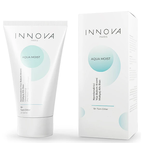 İnnova Aqua Moist Nemlendirici 50 mlSu bazlı nemlendirici makyaj altı ürün görseli 1