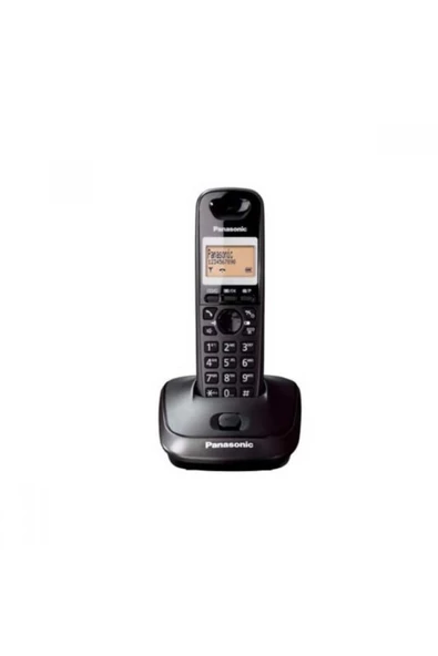 Panasonic KX-TG2511 Siyah DECT Telsiz Telefon Kablosuz Ev Ofis Telefonu Handsfree ürün görseli 1