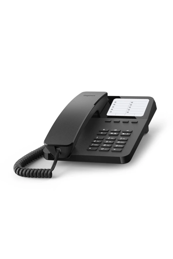 Gigaset DESK 400 Kablolu Telefon Siyah ürün görseli 1