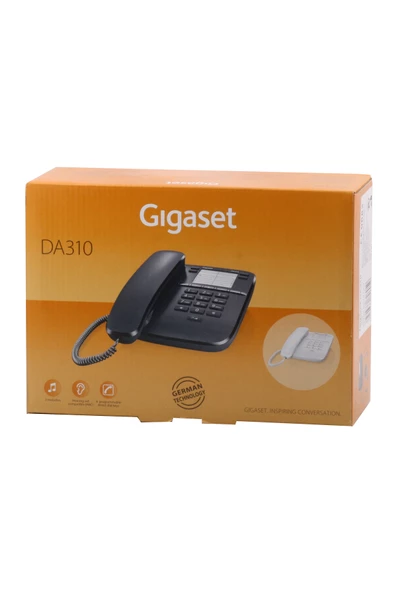 Gigaset Da310 Siyah Masa Üstü Telefon ürün görseli 1