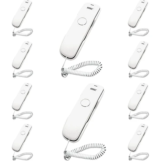 Karel TM902 Duvar Telefonu 10 Adet Beyaz ürün görseli 1