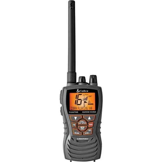 ASELSAN Cobra MR HH350 FLT EU VHF Deniz El Telsizi 6W Batmaz Su Geçirmez Profesyonel Marine Telsiz ürün görseli 1