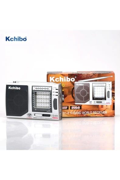Kchibo Taşınabilir Pilli Cep Radyosu Deprem Çantası Radyosu Fm Mini Radyo KK-9803 ürün görseli 1