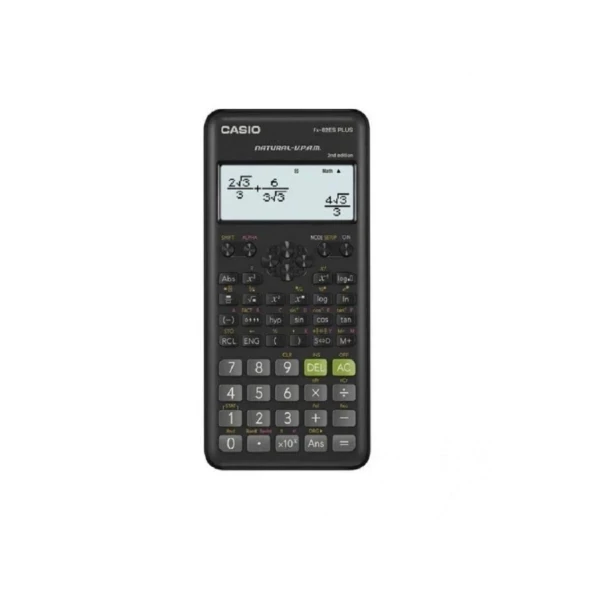 Casio FX-82ES Plus 2.Versiyon 252 Fonksiyonlu Bilimsel Hesap Makinası ürün görseli 1