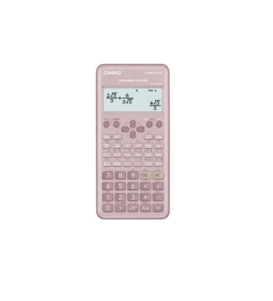 Casio FX-82ES Plus Pembe Bilimsel Fonksiyonlu Hesap Makinesi 2.versiyon ürün görseli 1