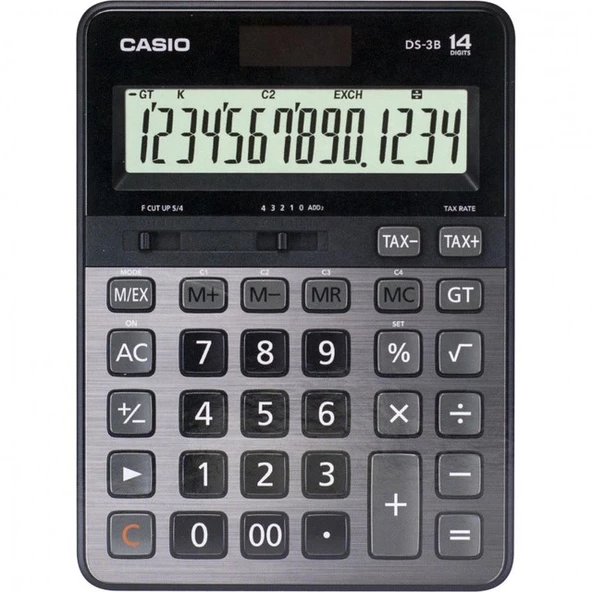 Casio DS-3B 14 Haneli Masaüstü Hesap Makinesi ürün görseli 1