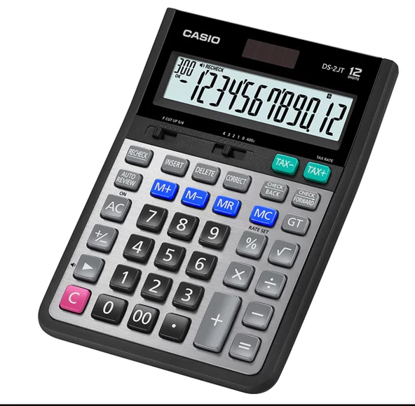 Casio DS-2JT 12 Haneli Masaüstü Hesap Makinesi ürün görseli 1