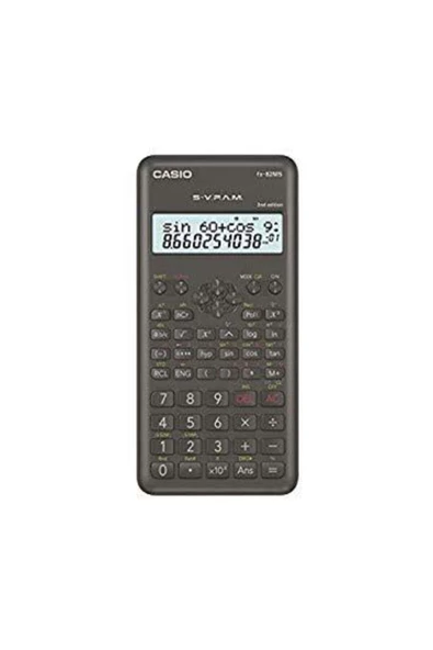 Casio FX-82MS 2. Versiyon 240 Fonksiyonlu Bilimsel Hesap Makinesi ürün görseli 1