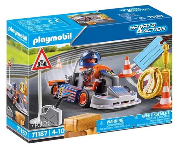 Playmobil 71187 Go-Kart Racer Gift ürün görseli 1