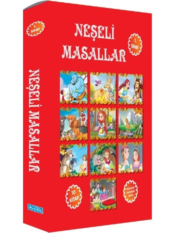 Neşeli Masallar 10 Kitap Set - Ülkü Unsu ürün görseli 1
