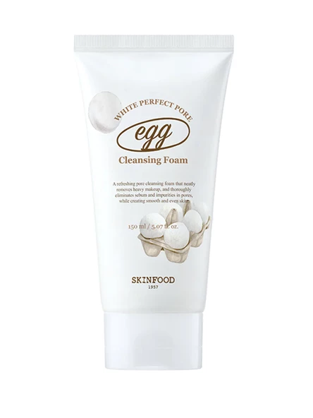 Skinfood Egg White Perfect Pore Cleansing Foam ürün görseli 1